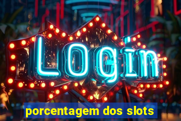 porcentagem dos slots